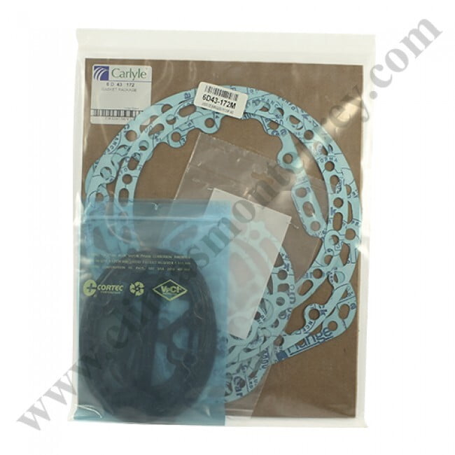 Juego De Empaques Para Compresor Semi Hermetico Carrier - 6D43-172M Juego De Empaques Para Compresor Semi Hermetico Carrier - 6D43-172M