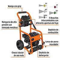 Hidrolavadora con motor a gasolina, 3,300 PSI - LAGAS-3300 / 12909 Hidrolavadora con motor a gasolina, 3,300 PSI - LAGAS-3300 / 12909