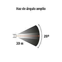 Linterna de minero, 65 lúmenes, 7 LED, 3 pilas AAA, Pretul - LI-CA-3AAAP / 27083 Linterna de minero, 65 lúmenes, 7 LED, 3 pilas AAA, Pretul - LI-CA-3AAAP / 27083