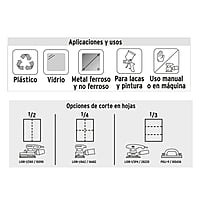 Lija de agua, grano 100 - LIAG-100 / 11619 Lija de agua, grano 100 - LIAG-100 / 11619