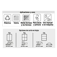 Lija de agua, grano 120 - LIAG-120 / 11620 Lija de agua, grano 120 - LIAG-120 / 11620
