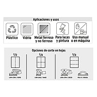 Lija de agua, grano 60 - LIAG-60 / 11646 Lija de agua, grano 60 - LIAG-60 / 11646