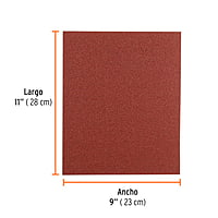 Lija de esmeril roja, grano 80 - LIMER-80 / 11642 Lija de esmeril roja, grano 80 - LIMER-80 / 11642