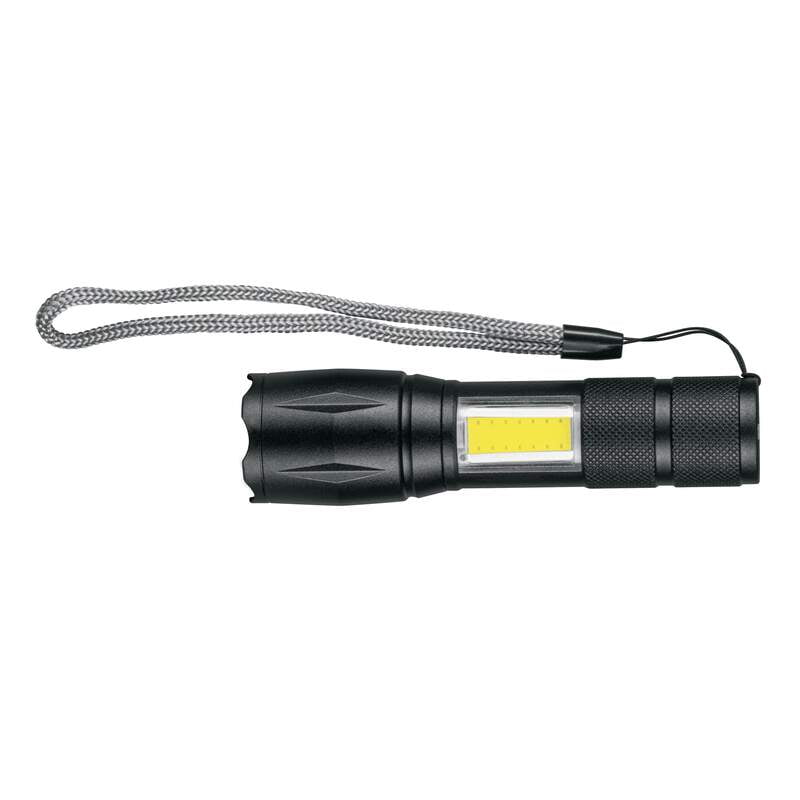 Linterna de 1 LED 270 lm con luz de emergencia, recargable 100371 Linterna de 1 LED 270 lm con luz de emergencia, recargable 100371