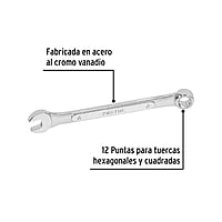 Llave combinada, mm, 6 x 100 mm, Pretul - LL-2006MP / 21900 Llave combinada, mm, 6 x 100 mm, Pretul - LL-2006MP / 21900
