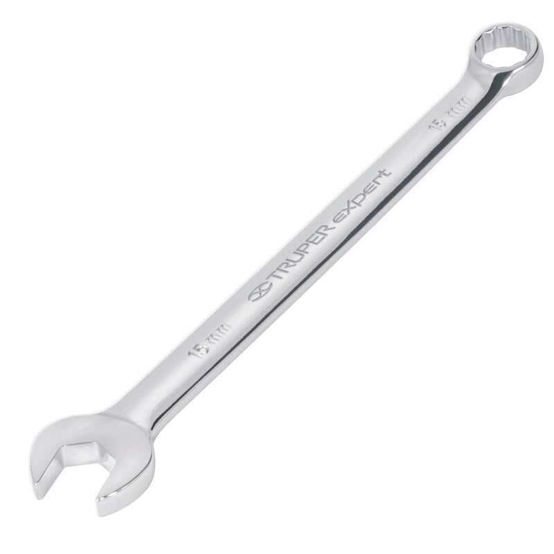Llave combinada, extralarga, milimétrica, 15 x 230 mm - LL-2015M / 15619 Llave combinada, extralarga, milimétrica, 15 x 230 mm - LL-2015M / 15619