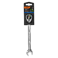 Llave combinada con matraca, reversible, 17x223 mm, Truper E - LL-2017MXR / 13728 Llave combinada con matraca, reversible, 17x223 mm, Truper E - LL-2017MXR / 13728