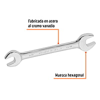Llave española, 5/8 x 11/16' x 185 mm - LL-3034 / 15694 Llave española, 5/8 x 11/16' x 185 mm - LL-3034 / 15694