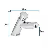 Llave temporizadora para lavabo, Foset - LLI-10 / 47918 Llave temporizadora para lavabo, Foset - LLI-10 / 47918