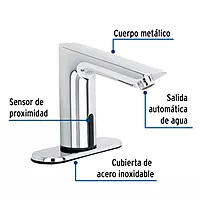 Llave con sensor para lavabo, Foset - LLS-L / 49194