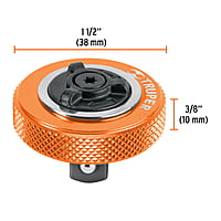 Matraca cuadro 3/8' tipo perilla - M-3849-P / 13652 Matraca cuadro 3/8' tipo perilla - M-3849-P / 13652