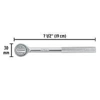 Matraca cuadro 3/8' cabeza redonda, Pretul - M-3852P / 21160 Matraca cuadro 3/8' cabeza redonda, Pretul - M-3852P / 21160