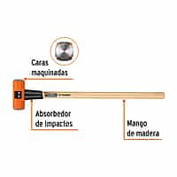 marro-octagonal-12-lb-mango-de-madera-36-truper-md-12m-16513 marro-octagonal-12-lb-mango-de-madera-36-truper-md-12m-16513