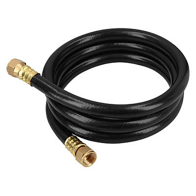 Manguera flexible negra, PVC, 3/8',250 PSI,con conexión,1.5m - MGAN-15 / 40075