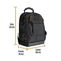 Mochila portaherramientas de 13', Truper, 101375 - MOHE-13 Mochila portaherramientas de 13', Truper, 101375 - MOHE-13