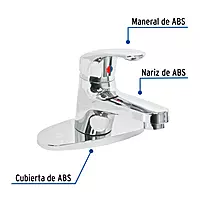 Monomando para lavabo, cuerpo de plástico, Basic - MP-420 / 49550 Monomando para lavabo, cuerpo de plástico, Basic - MP-420 / 49550