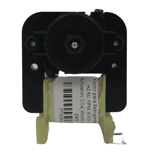 Motor para Refrigerador Domestico HZ 60, RPM 3000, Voltaje 115, Amperes 0.14, Watts 8, MTREWH004 ERO Motor para Refrigerador Domestico HZ 60, RPM 3000, Voltaje 115, Amperes 0.14, Watts 8, MTREWH004 ERO