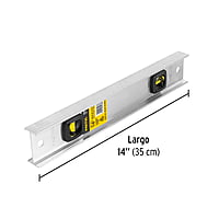 nivel-de-14-con-cuerpo-de-aluminio-pretul-np-14p-22456 nivel-de-14-con-cuerpo-de-aluminio-pretul-np-14p-22456