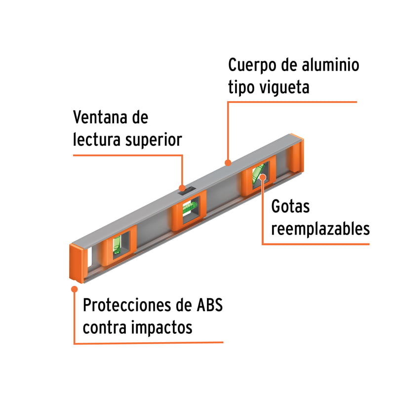 nivel-profesional-de-18-con-protección-de-abs-truper-np-18-17034 nivel-profesional-de-18-con-protección-de-abs-truper-np-18-17034