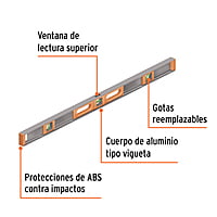 nivel-profesional-de-36-con-protección-de-abs-truper-np-36-17038 nivel-profesional-de-36-con-protección-de-abs-truper-np-36-17038
