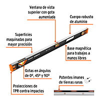 nivel-profesional-magnético-36-c-protección-tpr-expert-np-36x-14628 nivel-profesional-magnético-36-c-protección-tpr-expert-np-36x-14628