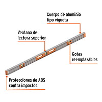 nivel-profesional-de-48-con-protección-de-abs-truper-np-48-17040 nivel-profesional-de-48-con-protección-de-abs-truper-np-48-17040