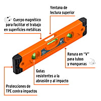 nivel-torpedo-magnético-de-9-con-cuerpo-de-abs-truper-nt-9-11223 nivel-torpedo-magnético-de-9-con-cuerpo-de-abs-truper-nt-9-11223