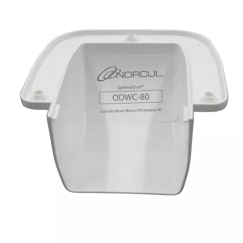 Entrada a pared para Canaleta Blanco 80mm, OPTIMAL DUCT - ODWC-80 Entrada a pared para Canaleta Blanco 80mm, OPTIMAL DUCT - ODWC-80