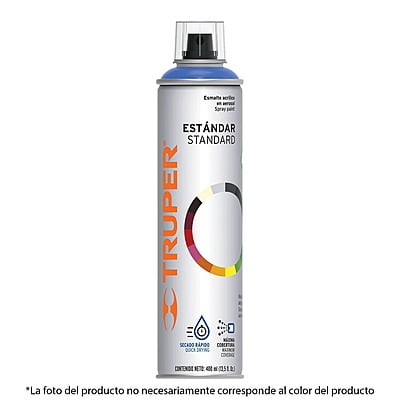 Pintura en aerosol, gris acero - PA-GA / 12733