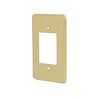 Placa 3 módulos, de aluminio, línea Económica - PATR-E / 46437 Placa 3 módulos, de aluminio, línea Económica - PATR-E / 46437