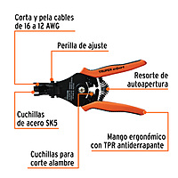 pinza-pela-cable-automatica-de-presion-truper-pecax-5512 pinza-pela-cable-automatica-de-presion-truper-pecax-5512