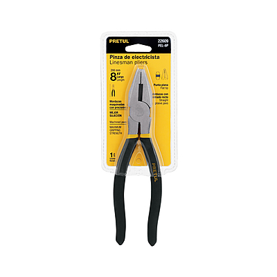 pinza-de-electricista-8-pretul-pel-8p-22609
