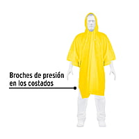 Poncho unitalla, PVC,0.10 mm, Pretul - PONCHO-P / 21541 Poncho unitalla, PVC,0.10 mm, Pretul - PONCHO-P / 21541