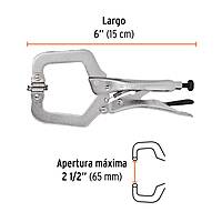 pinza-de-presión-tipo-c-de-6-con-mordaza-autoajustable-ppc-6r-17413 pinza-de-presión-tipo-c-de-6-con-mordaza-autoajustable-ppc-6r-17413