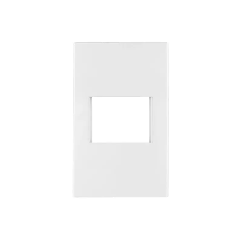 Placa 1 ventana, 1.5 módulos, línea Española, color blanco - PPSE15-EB / 47044 Placa 1 ventana, 1.5 módulos, línea Española, color blanco - PPSE15-EB / 47044