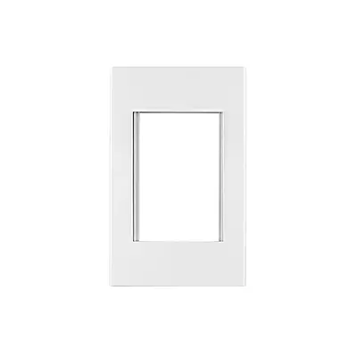 Placa 1 ventana, 3 módulos, línea Española, color blanco - PPTR-EB / 47043