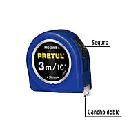 flexómetro-azul-3-m-cinta-13-mm-pretul-tarjeta-plástica-pro-3meb-a-21609 flexómetro-azul-3-m-cinta-13-mm-pretul-tarjeta-plástica-pro-3meb-a-21609