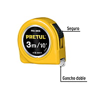 flexómetro-amarillo-3m-cinta-13mm-pretul-tarjeta-plástica-pro-3meb-21605 flexómetro-amarillo-3m-cinta-13mm-pretul-tarjeta-plástica-pro-3meb-21605