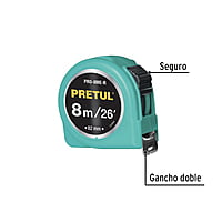 flexómetro-verde-8m-cinta-25-mm-pretul-tarjeta-plástica-pro-8me-r-29999 flexómetro-verde-8m-cinta-25-mm-pretul-tarjeta-plástica-pro-8me-r-29999