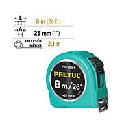 flexómetro-verde-8m-cinta-25-mm-pretul-tarjeta-plástica-pro-8me-r-29999 flexómetro-verde-8m-cinta-25-mm-pretul-tarjeta-plástica-pro-8me-r-29999