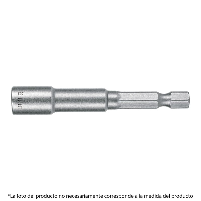 Estuche con 5 dados de 12 mm magnéticos largo 2', Expert - PUDE-9012 / 12955