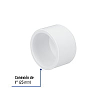 Tapón de PVC, 1' - PVC-363 / 45425 Tapón de PVC, 1' - PVC-363 / 45425