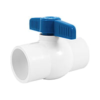 Válvula de esfera de PVC, de 2', para cementar - PVC-ES-2 / 49161 Válvula de esfera de PVC, de 2', para cementar - PVC-ES-2 / 49161
