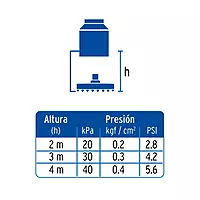 Regadera acero inoxidable, 8', con brazo, cromado, Riviera - R-308 / 45771 Regadera acero inoxidable, 8', con brazo, cromado, Riviera - R-308 / 45771