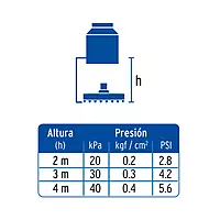 Regadera acero inoxidable, 10', sin brazo, cromado, Riviera - R-310S / 45781 Regadera acero inoxidable, 10', sin brazo, cromado, Riviera - R-310S / 45781