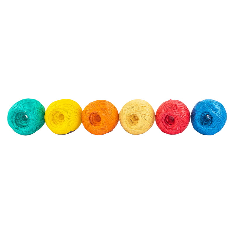 Rollo de rafia de 230 m colores surtidos calibre 2.2 g/m - RAF-250C / 45033 Rollo de rafia de 230 m colores surtidos calibre 2.2 g/m - RAF-250C / 45033