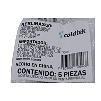 Resistencia Metálica para Refrigerador 35cm Longitud, 120 Voltaje, 280 Watts ARUKI REBLMA350 Resistencia Metálica para Refrigerador 35cm Longitud, 120 Voltaje, 280 Watts ARUKI REBLMA350