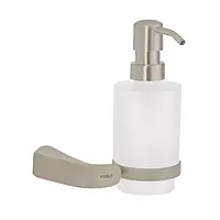 Dispensador de jabón, satinado, Riviera - RIA-75N / 45227 Dispensador de jabón, satinado, Riviera - RIA-75N / 45227