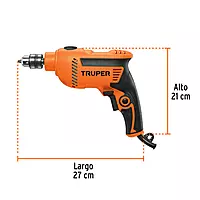 Rotomartillo 3/8", 600W, TRUPER PRO - ROTO-3/8A4 / 16736 Rotomartillo 3/8", 600W, TRUPER PRO - ROTO-3/8A4 / 16736