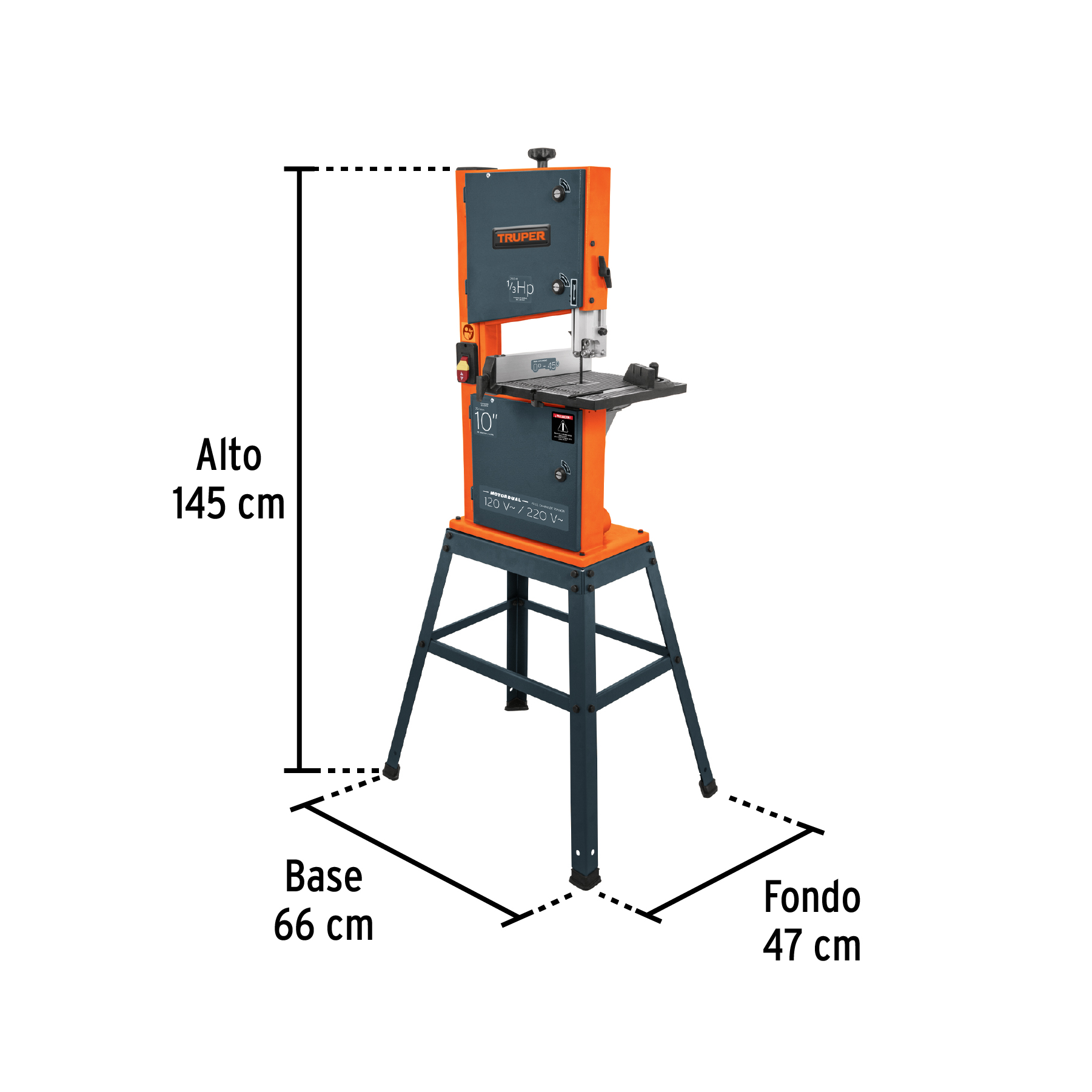 Sierra cinta 10' de 1/3 HP - SCI-10 / 16277 Sierra cinta 10' de 1/3 HP - SCI-10 / 16277